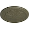 Ekena Millwork Emeryville Ceiling Medallion, Hand-Painted Painted Turtle, 16 7/8"OD x 5/8"P CM16ERPTF - alternate 4